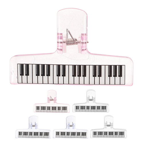 12Pièces -Partitures Piano Clips Clair Couleurs Variées 2