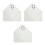 3Pièces Serviettes Bain Douces Motifs Multicolores 5