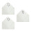 3Pièces Serviettes Bain Douces Motifs Multicolores 9