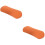 2Pièces Repose-Bras Orange Multifonction En PU Résistant 7