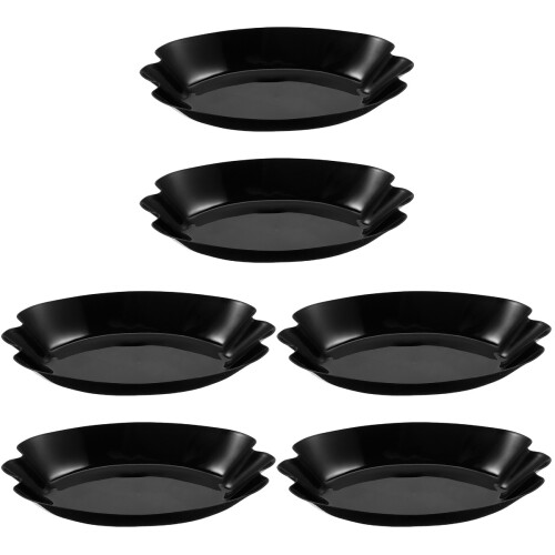 6Pcs Reusable Toasted Bean Display Tray with Stable Leakproof Edges 2