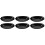 6Pcs Reusable Toasted Bean Display Tray with Stable Leakproof Edges 5