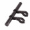 Versatile 20CM Black Bike Handlebar Extender with Stable Clamping 5