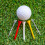 200Pcs Wood Golf Tees Assorted Colors Practical Golf Ball Stands 4