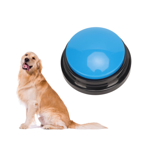 Pet Communication Button | 30s Voice Recording Dog Talking Buzzer