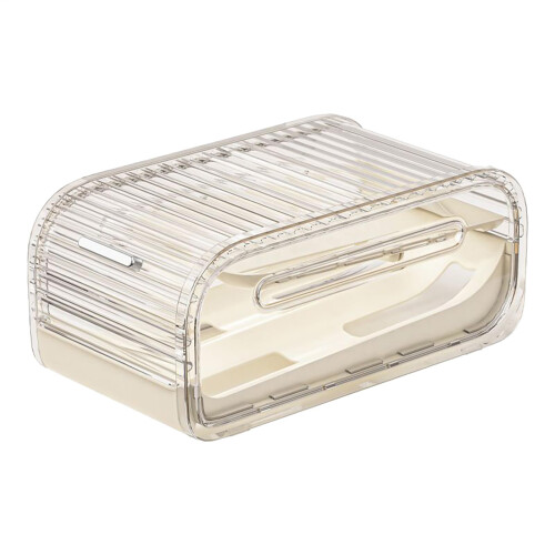 Perspective Double Rank Refrigerator Oocyte-Transparent color