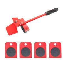 Universal Wheel Furniture Mover Tool Set For Heavy Objects With Ergonomic Handle And Sturdy Structure Up To 300Kg Bearing Capacity Suitable For Sofa