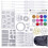 83Pcs Epoxy Jewelry Making Kit, Soft Silicone, 15x10x4cm 7