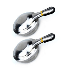 2 Piece Compacts Portable Steel Mini Alcohols Heating Stove