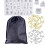 83Pcs Epoxy Jewelry Making Kit, Soft Silicone, 15x10x4cm 11