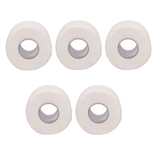5x Rollen Barbier-Papier-Nackenbänder, 100 Blätter, Weiß