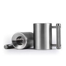 Dumbbell Design 100ml 304Stainless Steel Water Bottle with-4