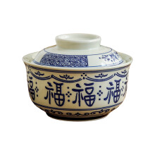 Ceramic Soup Bowl with Cover Elegant Big Ramen Noddle-Lanfu