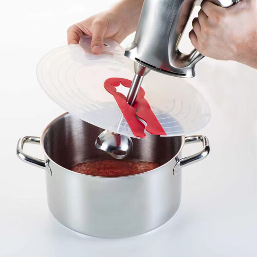 （2）Mixing Tool Splash Guard Cover - For Whipping Liquid Mixtures 2