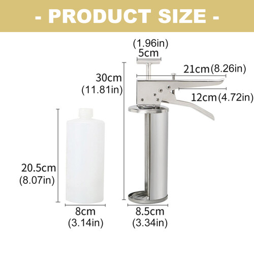 Reliable Kitchen Dispenser Stainless Steel For Accurate Sauce 2
