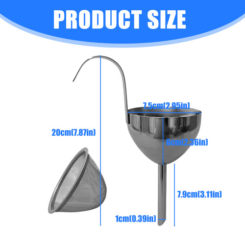 High Performances 304 Nonrust Steel Wine Filter for Sediment 2