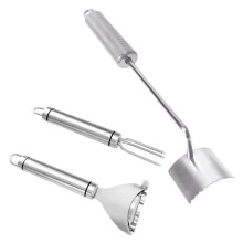 Steel Kernel Remover Peeler Stripper voor maïs en groenten-D
