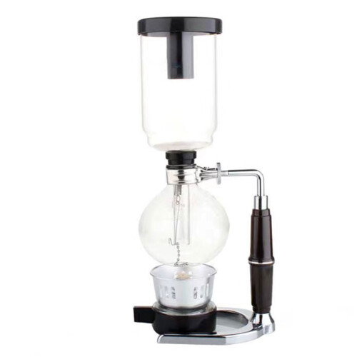Multipurpose Siphon Coffee Pot With Vacuum Brewing-Black
