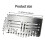 Practical Stainless Steel Double Side Grease Gate Blockers for 4