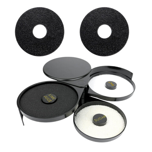 Transparante voedselveilige plastic kruidencontainer met drie-A