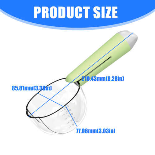 Clip de scellage et cuillère à mesurer en ABS Durable, ensemble 2