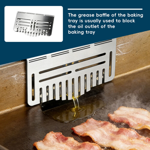 Multifunktionale Grills, Fettschutz, Outdoor-Netze, Abdeckung, 2