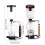 Multipurpose Glass Siphon Coffee Maker Vacuum Brews Wood-Black 4