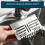 Practical Stainless Steel Double Side Grease Gate Blockers for 2