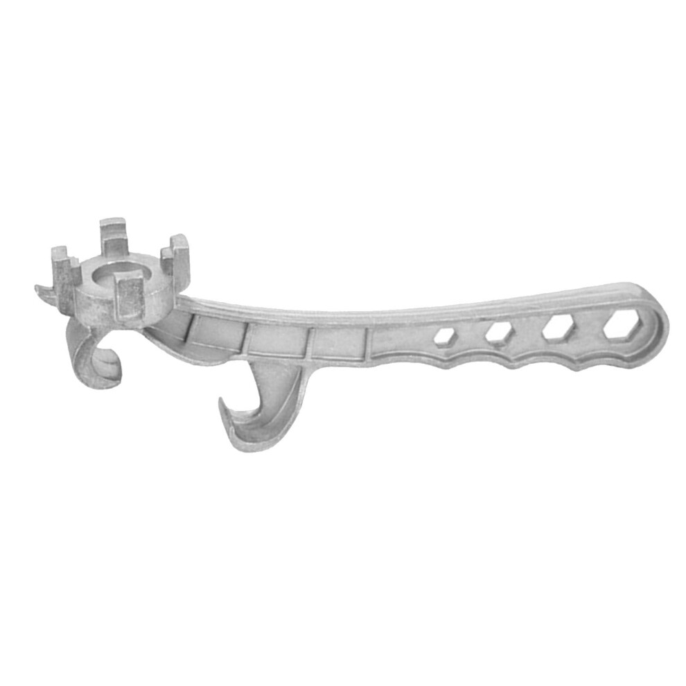 Multi Function Bucket Opener Aluminum Alloy Labor Saving Bung Wrench Lid Opener For 555 Gallon Drums 9044945548341