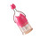 Plastic Manual Garlic Processor Ergonomic Grip for-Pink 1