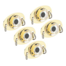 5Pcs Underwater LED Fishing Bait Light, 150mAh, Blue, ABS Waterproof