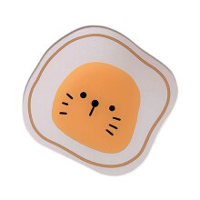 Sous-verres flexibles lavables au lave-vaisselle, tapis de-Jaune