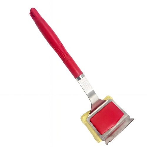 Professionele barbecue Barbecueborstel gemaakt van-Rood