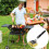 Professionele barbecue Barbecueborstel gemaakt van-Rood 4
