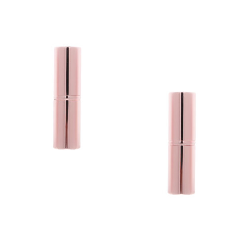 2Stk Make-Up , Aluminiumgriff, Puder- Und Rougepinsel 2
