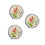 3Pièces Solide Portable Aroma Rose Multiusage 10