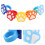 90Pièces PVC Patte D’animal Multicolores Pour Filles 11