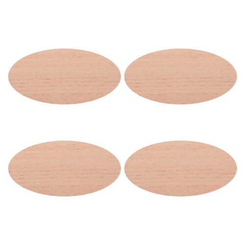 20Pièces Planchettes Cèdre Beige Séparateurs Protège Boîte