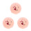 3Pièces Boules De Bain Rose Et Relaxation 10