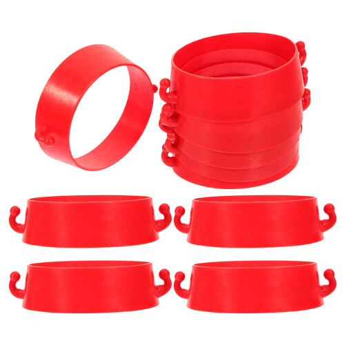 30Pièces Accessoires Connecteurs Pour Cônes De Chantier Rouge 1