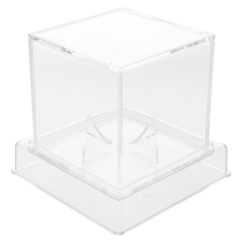 5Pièces Étuis Acryliques Transparente Pour Affichage