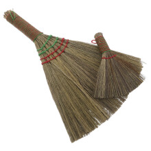 4Pcs Handheld Vietnamese Grass Brooms Soft Brush for Patio and Tables