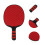 2Pièces Raquettes Table Tennis Élasticité Optimale Débutants 9