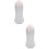 2Pièces Outil Absorbant Pierres Volcaniques Grain ABS Gris 9