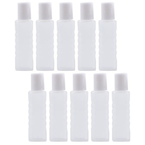 20Pièces Bouteilles De Voyage Transparentes Réutilisables Et 2