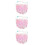 3Pièces Voiles Scintillants Blancs Pour Costumes De Danse, Polyester 9