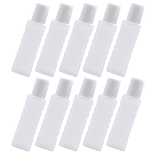 20Pièces Bouteilles De Voyage Transparentes Réutilisables Et 1