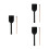 3Pièces Instruments Percussion Plastique Pour École Bandes 9
