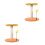 2Pièces Griffoir Chat Confortable Sisal Suspendu Coloré 7