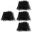 4Pièces Filet Polyester Noir Pour Bouquet Élégant 7